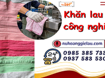 Khăn lau nối công nghiệp có gì khác so với giẻ lau thông thường?