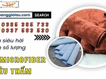 Khăn microfiber siêu thấm hút số lượng lớn sỉ rẻ