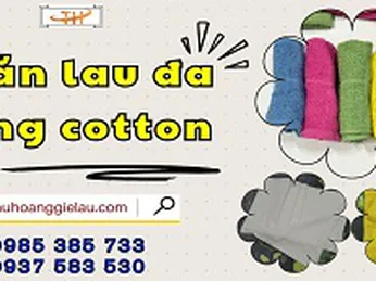 Khăn lau đa năng cotton hàng sỉ giá tốt