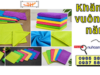 Khăn lau vuông màu đa năng giá sỉ rẻ hàng đẹp