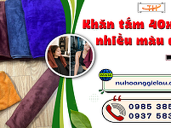 Khăn tắm 40x75cm nhiều màu đẹp hàng sỉ số lượng
