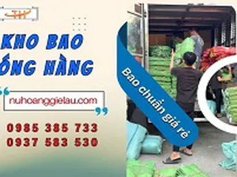 Xuất kho bao tải đóng hàng số lượng lớn – Thu Hồng chuyên giao sỉ