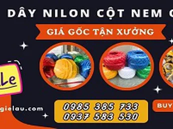 Dây nilon cột nem chả đủ màu giá rẻ