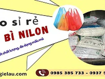 Kho sỉ bao bì nilon giá rẻ