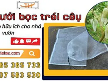 Túi lưới bọc trái cây cho nhà vườn sỉ rẻ