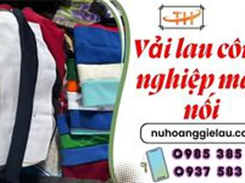 Công ty cung cấp vải lau công nghiệp may nối sỉ rẻ