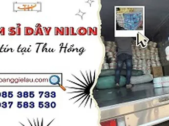 Lấy sỉ dây nilon cuộn số lượng lớn? Đến ngay điểm sỉ Thu Hồng