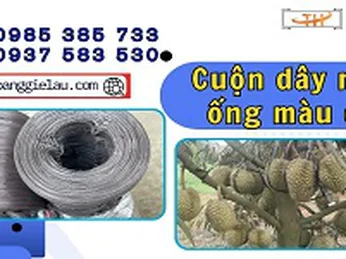 Cuộn dây nilon ống màu đen cuộn 1kg – 2kg