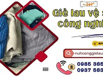 Giẻ lau vệ sinh công nghiệp tận xưởng Bình Chánh