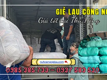 Hoàn tất đơn sỉ giẻ lau công nghiệp lên tải giao khách