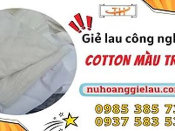 Giẻ lau trắng số lượng lớn nguồn cung ổn định giá sỉ rẻ