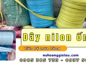 Kho sỉ cuộn dây nilon ống 1kg giá tốt