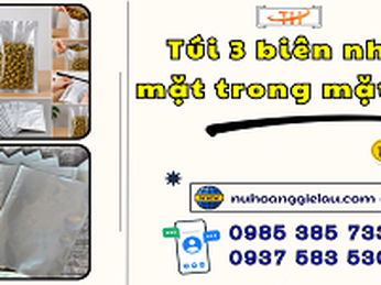 Mua túi 3 biên nhôm mặt trong mặt bạc giá sỉ
