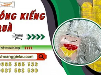 Sỉ túi bóng kiếng nilon gói quà tận gốc