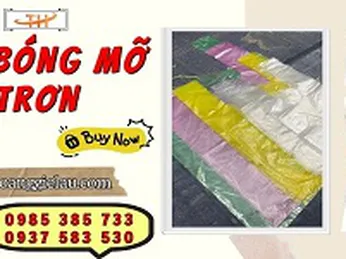 Túi bóng mỡ trơn đóng gói tại xưởng sỉ rẻ