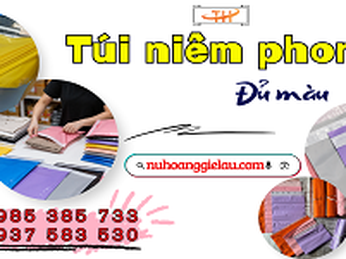 Túi niêm phong đóng gói hàng đủ màu hàng sỉ