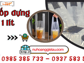 Mua túi xốp đựng ly 1 lít giá sỉ ở đâu