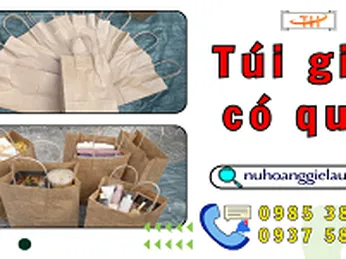 Mua số lượng túi giấy có quai giá sỉ rẻ tại HCM