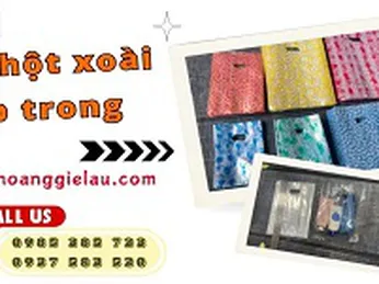 Túi hột xoài pp trong giá xưởng HCM