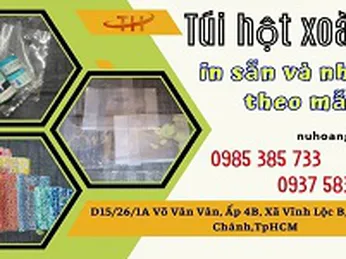 Túi hột xoài PP in sẵn giá tốt