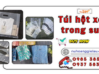 Bỏ sỉ túi hột xoài trong suốt in logo theo yêu cầu