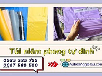 Đóng hàng online nhanh gọn với túi niêm phong tự dính