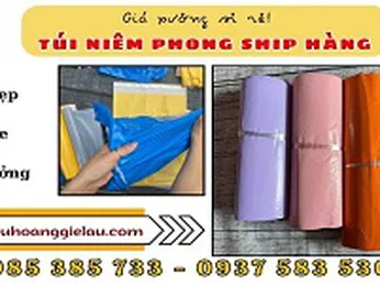Túi niêm phong ship hàng toàn quốc sẵn sỉ rẻ