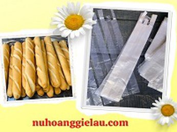 Túi nilon đựng bánh mì dài Sài Gòn giá rẻ