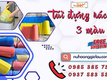 Nhà cung cấp túi đựng rác cuộn 3 màu uy tín tại TPHCM là ai?