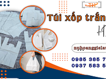 Túi xốp HDPE trắng sữa giá sỉ rẻ hàng đẹp