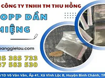 Túi OPP dán miệng tại kho – Hàng luôn có sẵn