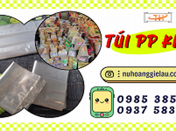 Sỉ số lượng túi PP kiếng bán theo kg