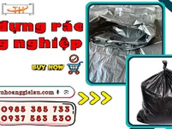 Túi đựng rác công nghiệp đen Bình Chánh