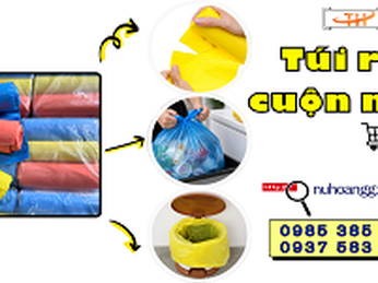 Nơi bán túi rác cuộn màu số lượng lớn HCM
