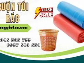 Cuộn túi rác màu đủ size giá tốt rẻ nhất HCM