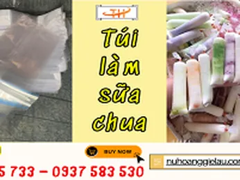 Nguồn sỉ túi làm sữa chua giá tốt hàng sẵn
