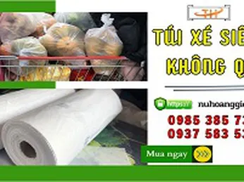 Nhận giao sỉ túi xé siêu thị không quai rẻ