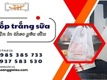 Xưởng sỉ túi xốp trắng sữa in sẵn giá rẻ