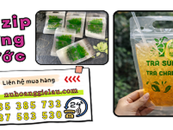Túi zip đựng nước uống bán buôn giá tốt