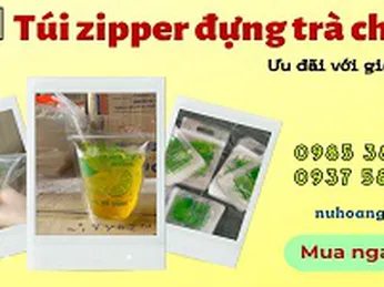 Túi zipper đựng trà chanh giá sỉ tận xưởng