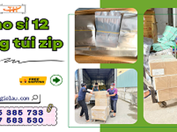 Giao sỉ 12 thùng túi zip tận nơi cho khách
