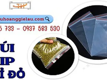 Giá sỉ túi zip chỉ đỏ tận xưởng HCM