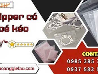 Xưởng sỉ túi zipper có khóa kéo chất lượng cao