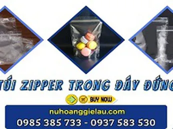 Túi zipper trong đáy đứng đóng gói tiện lợi