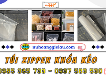 Túi zipper khóa kéo số lượng lớn giá ưu đãi