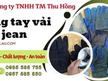 Mua găng tay vải jean giá sỉ ở đâu