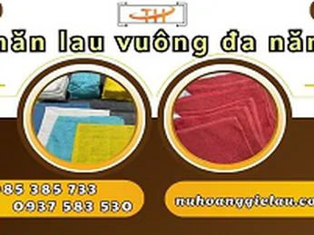 Điểm sỉ khăn lau vuông đa năng giá tốt nhất