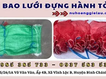 Bao lưới đựng hành tỏi giá bỏ sỉ rẻ nhất tại HCM