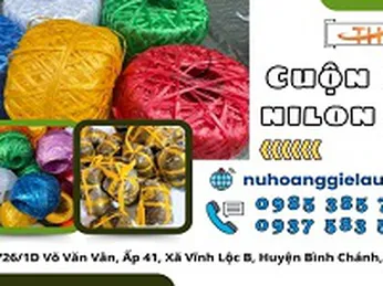 Cuộn dây nilon nem nhiều màu giá sỉ rẻ