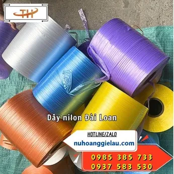 Dây nilon cột bằng máy